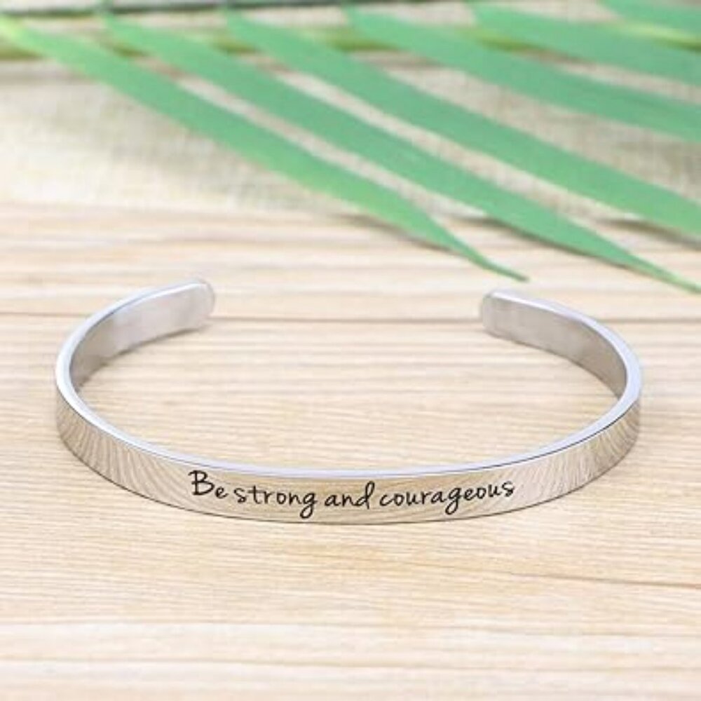Spiritual Bracelet Joshua 1:9 Be Strong and Courageous